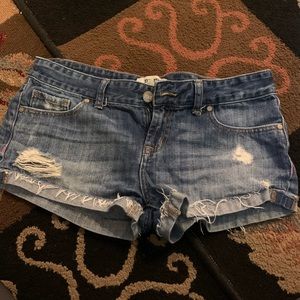 PINK Victoria’s Secret Cut-off Jean Shorts